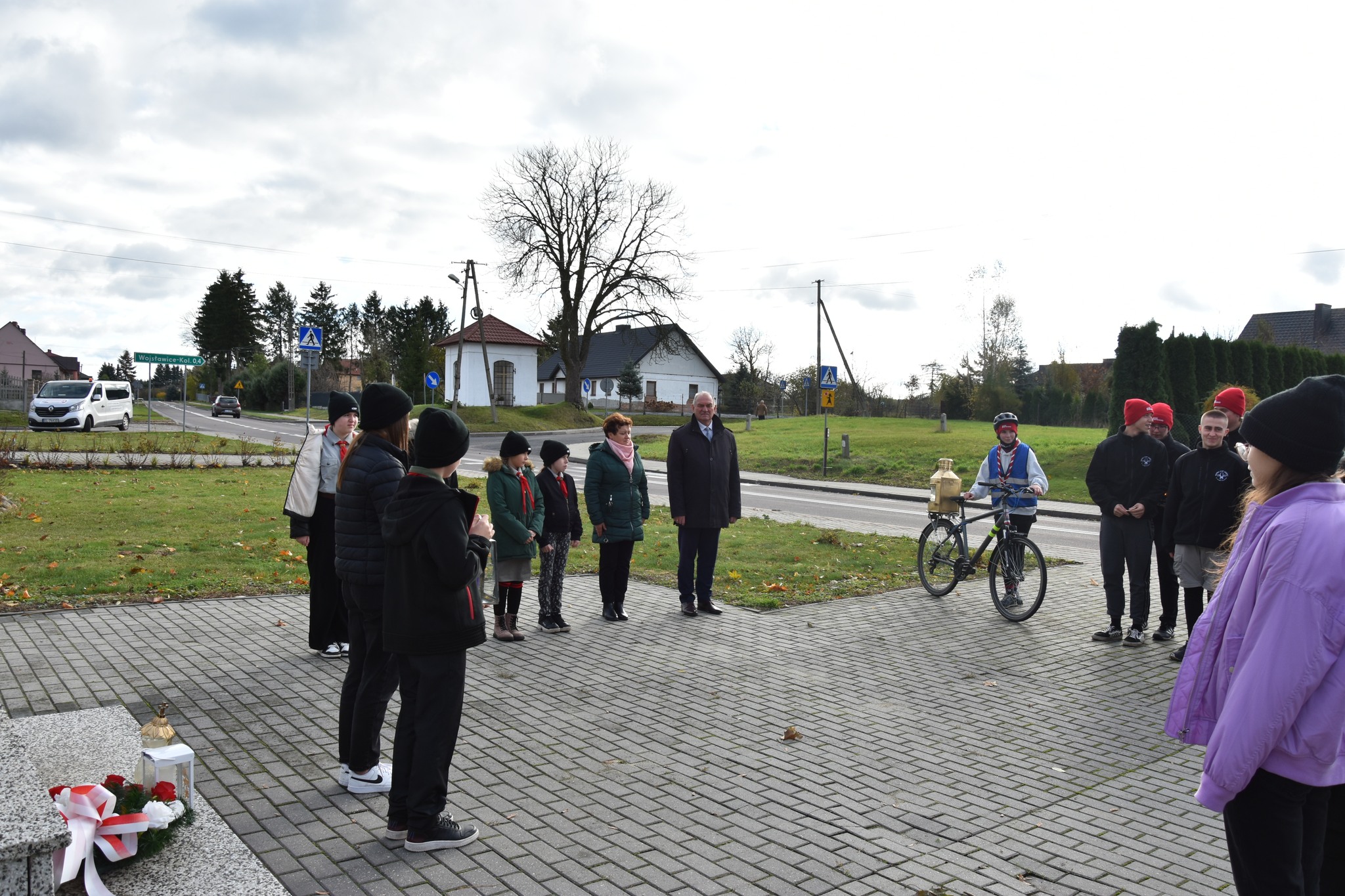 Ogień Niepodległości w Wojsławicach